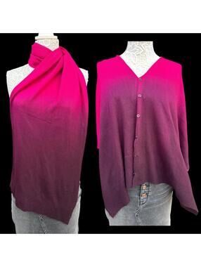 Ombré Merlot Multi Way Convertible Wrap